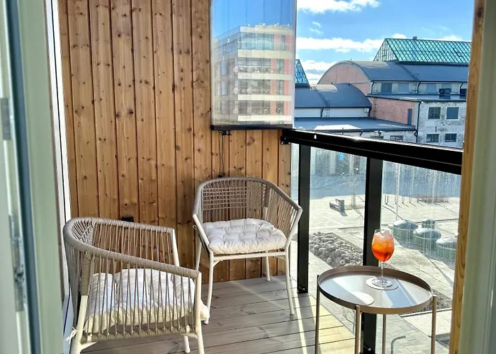 Premium Noblessner Seaside Apartment, Free Parking